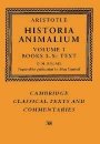 Aristotle og D. M. Balme (red.): Aristotle: Historia Animalium: Volume 1, Books I-X