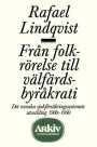 Rafael Lindqvist: Från folkrörelse till välfärdsbyråkrati