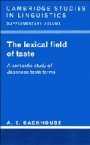 A. E. Backhouse: The Lexical Field of Taste