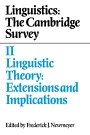 Frederick J. Newmeyer (red.): Linguistics: The Cambridge Survey: Volume 2, Linguistic Theory: Extensions and Implications