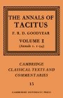  Tacitus og F. R. D. Goodyear (red.): The Annals of Tacitus: Volume 1, Annals 1.1-54