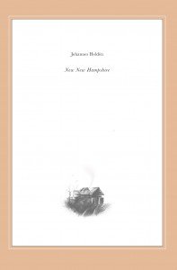 Johannes Heldén: New New Hampshire