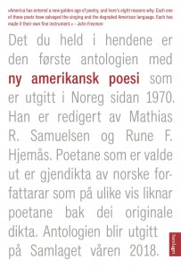 Rune F. Hjemås (red.) og Mathias R. Samuelsen (red.): Ny amerikansk poesi