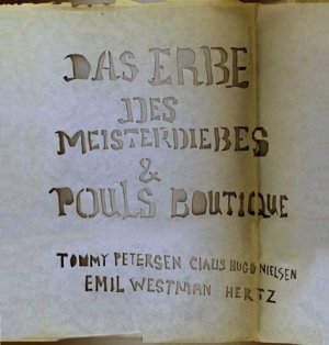 Tommy Petersen, Claus Hugo Nielsen, Westman Emil Hertz: Das Erbe des Meisterdiebes & Pouls Boutique