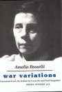 Amelia Rosselli: War Variations