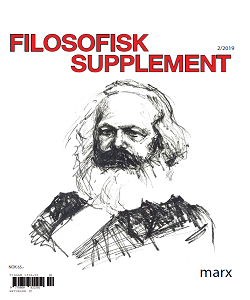 Tormod Fjeld Lie (red.) og Patrick J. Winther-Larsen (red.): Filosofisk supplement 2/2019: Marx