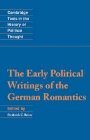 Frederick C. Beiser (red.): The Early Political Writings of the German Romantics