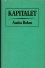 Karl Marx: Kapitalet. Kritik av den politiska ekonomin. Andra boken