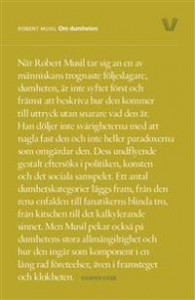 Robert Musil: Om dumheten