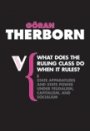 Göran Therborn: What Does the Ruling Class Do When it Rules: State Apparatuses and State Power Under Feudalism, Capitalism and Socialism