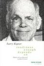 Larry Eigner: readiness / enough / depends / on