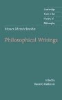 Moses Mendelssohn og Daniel O. Dahlstrom (red.): Moses Mendelssohn: Philosophical Writings