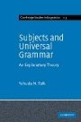 Yehuda N. Falk: Subjects and Universal Grammar