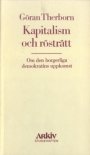 Göran Therborn: Kapitalism och rösträtt