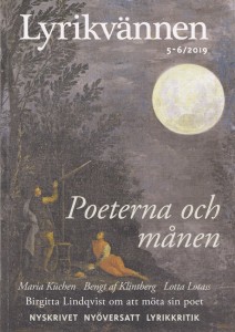 Erik Magntorn (red.): Lyrikvännen 5-6/2019: Poeterna och månen
