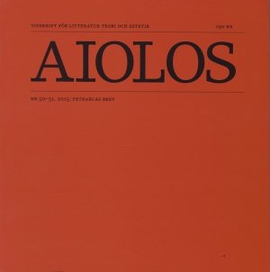 Daniel Pedersen (red.): Aiolos 50/51: Petrarcas brev